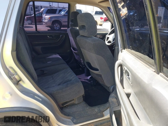 1999 Honda CR-V EX with VIN JHLRD1861XC025446, listed as a IAAI auction lot 41852155 with 201,598 mi miles. Bid and sale history available at carsss.com. Image 8.