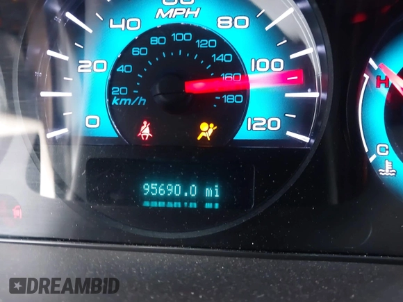 2011 Ford Fusion SEL with VIN 3FAHP0CG6BR346120, listed as a IAAI auction lot 41729359 with 95,690 mi miles. Bid and sale history available at carsss.com. Image 6.