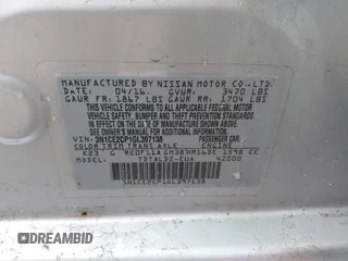 2016 Nissan Note S Plus with VIN 3N1CE2CP1GL397138, listed as a IAAI auction lot 41473397 with 87,728 mi miles and . Bid and sale history available at DreamBid. Image 9.