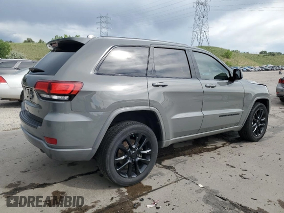 2020 Jeep Grand Cherokee Laredo E with VIN 1C4RJFAG4LC139344, listed as a Copart auction lot 59982545 with 60,529 mi miles and Salvage title. Bid and sale history available at DreamBid. Image 3.