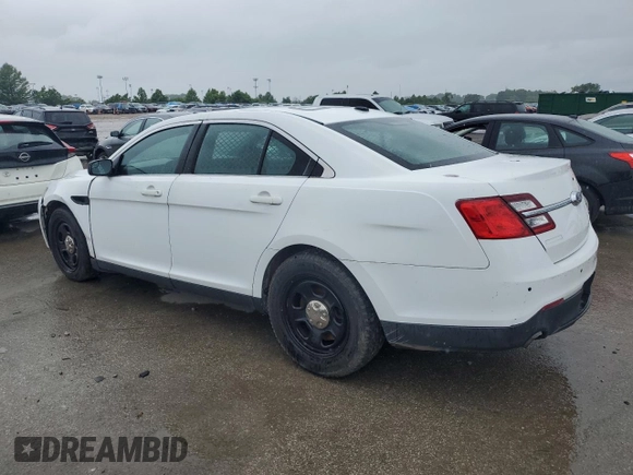 2017 Ford Police Interceptor with VIN 1FAHP2L86HG145032, listed as a Copart auction lot 60970945 with 109,098 mi miles and Salvage title. Bid and sale history available at DreamBid. Image 2.