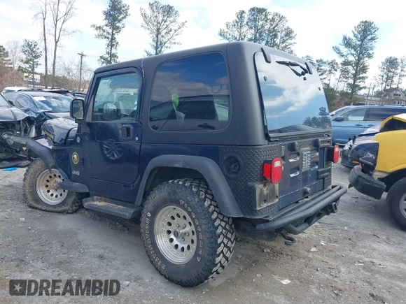 2006 Jeep Wrangler Sport with VIN 1J4FA49S66P732419, listed as a IAAI auction lot 41607851 with 120,099 mi miles. Bid and sale history available at carsss.com. Image 14.