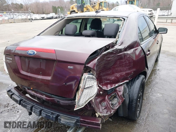 2011 Ford Fusion SE with VIN 3FAHP0HA7BR223947, listed as a IAAI auction lot 41747613 with 247,088 mi miles. Bid and sale history available at carsss.com. Image 6.