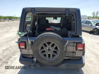 2024 Jeep Wrangler Sport S with VIN 1C4PJXDN4RW102311, listed as a Copart auction lot 56407235 with 23,851 mi miles and Salvage title. Bid and sale history available at DreamBid. Image 6.