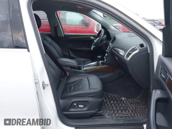 2013 Audi Q5 Premium with VIN WA1CFAFP8DA093026, listed as a IAAI auction lot 41986673 with 190,197 mi miles and . Bid and sale history available at DreamBid. Image 5.