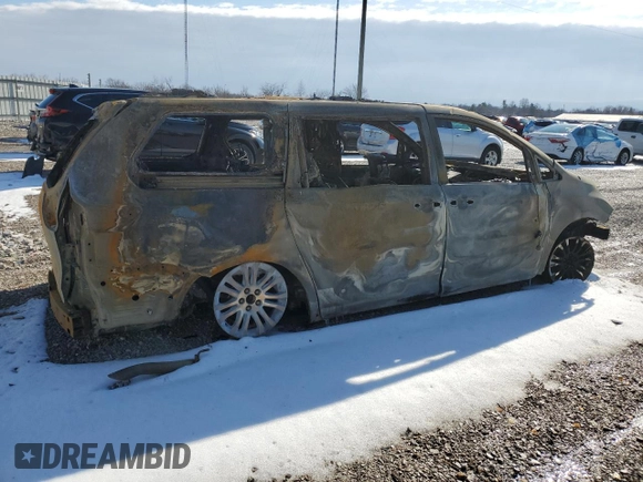 2013 Toyota Sienna XLE AAS with VIN 5TDYK3DC9DS312078, listed as a Copart auction lot 75831564 with Not Provided miles and Non Repairable. Bid and sale history available at DreamBid. Image 3.