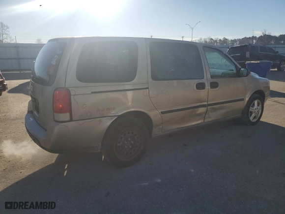 2005 Chevrolet Uplander with VIN 1GNDV03L05D248328, listed as a Copart auction lot 88277325 with NaN miles and Salvage Title. Bid and sale history available at carsss.com. Image 3.