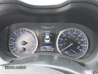 2015 Infiniti Q50 Premium with VIN JN1BV7AP3FM349396, listed as a IAAI auction lot 41793057 with 133,372 mi miles. Bid and sale history available at carsss.com. Image 7.