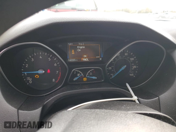 2016 Ford Focus SE with VIN 1FADP3F27GL230723, listed as a Copart auction lot 45467755 with 140,095 mi miles and Salvage title. Bid and sale history available at DreamBid. Image 9.