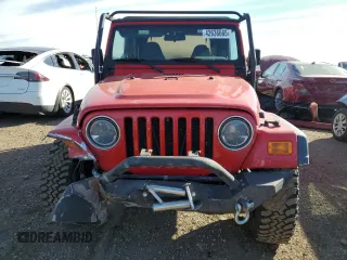 2002 Jeep Wrangler X with VIN 1J4FA39S32P771120, listed as a Copart auction lot 42636665 with 153,168 mi miles and Salvage Title. Bid and sale history available at carsss.com. Image 5.