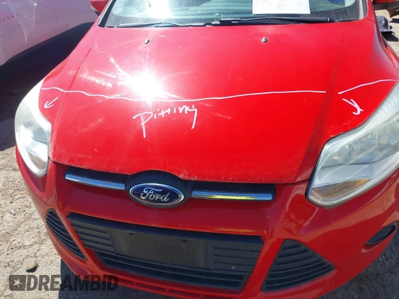 2014 Ford Focus SE with VIN 1FADP3K28EL265726, listed as a IAAI auction lot 41761931 with 86,740 mi miles. Bid and sale history available at carsss.com. Image 13.