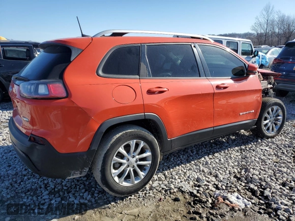 2021 Jeep Cherokee Latitude with VIN 1C4PJLCB0MD163918, listed as a Copart auction lot 42234095 with 95,274 mi miles and Salvage Title. Bid and sale history available at carsss.com. Image 3.