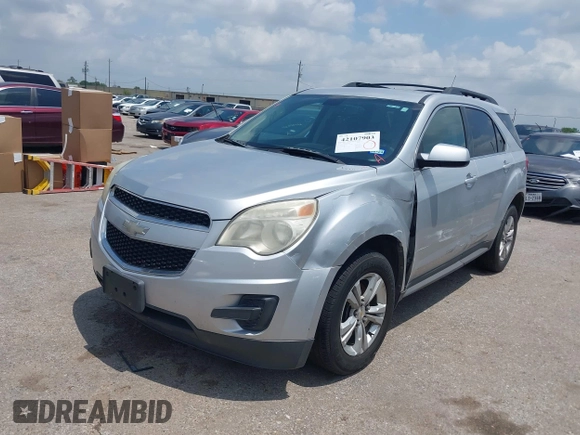 2010 Chevrolet Equinox 1LT with VIN 2CNALDEW8A6330490, listed as a IAAI auction lot 42107903 with 153,074 mi miles and . Bid and sale history available at DreamBid. Image 2.