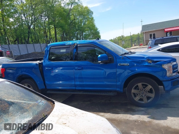 2020 Ford F-150 XL with VIN 1FTEW1EP9LKE89250, listed as a IAAI auction lot 42225184 with 61,122 mi miles and . Bid and sale history available at DreamBid. Image 14.