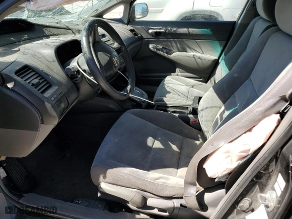 2009 Honda Civic Sdn LX with VIN 2HGFA16549H353741, listed as a Copart auction lot 49449415 with 121,231 mi miles and Salvage Title. Bid and sale history available at carsss.com. Image 7.