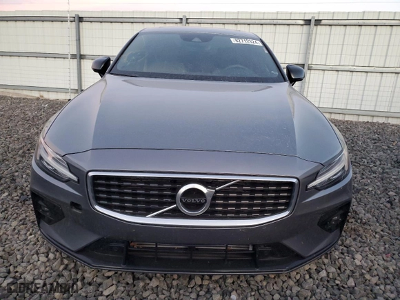 2020 Volvo S60 R-Design with VIN 7JRA22TM6LG060659, listed as a Copart auction lot 82712324 with 0 mi miles and Salvage Title. Bid and sale history available at carsss.com. Image 5.