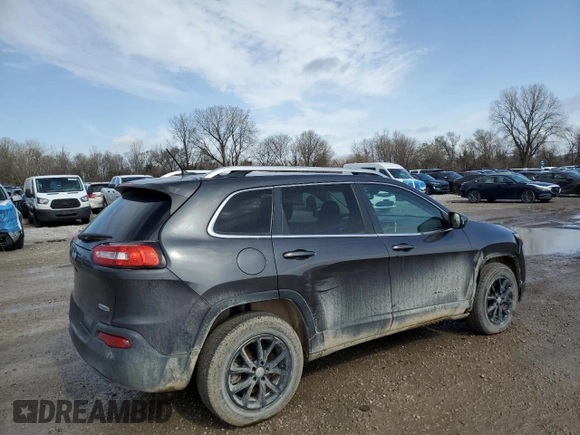2015 Jeep Cherokee Latitude with VIN 1C4PJMCB8FW714755, listed as a Copart auction lot 51433485 with 174,632 mi miles and Salvage Title. Bid and sale history available at carsss.com. Image 3.