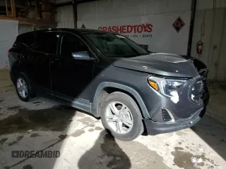 2019 GMC Terrain SLE with VIN 3GKALMEV4KL391428, listed as a Copart auction lot 44788735 with 91,922 mi miles and Salvage Title. Bid and sale history available at carsss.com. Image 4.