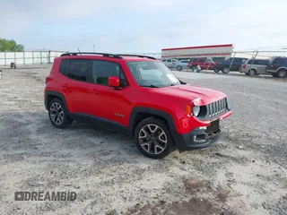 2015 Jeep Renegade Latitude with VIN ZACCJABT0FPB62548, listed as a IAAI auction lot 42139945 with 115,359 mi miles. Bid and sale history available at carsss.com. Image 1.