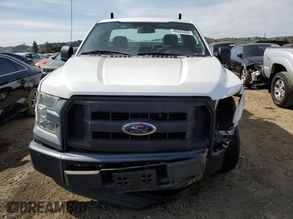 2016 Ford F-150 XL with VIN 1FTMF1CP3GKE99812, listed as a Copart auction lot 48350355 with 115,561 mi miles and Salvage Title. Bid and sale history available at carsss.com. Image 5.