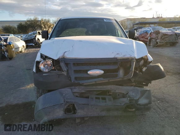 2008 Ford F-150 XL with VIN 1FTRF14V68KD58687, listed as a Copart auction lot 84562064 with 189,533 mi miles and Salvage Title. Bid and sale history available at carsss.com. Image 5.