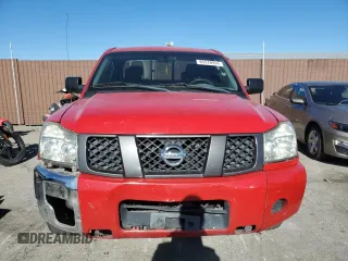 2008 Nissan Titan SE with VIN 1N6AA06A78N317304, listed as a Copart auction lot 85578924 with 201,127 mi miles and Salvage Title. Bid and sale history available at carsss.com. Image 5.