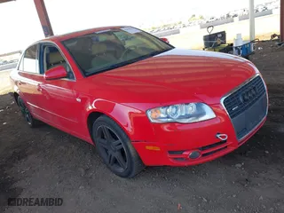2006 Audi A4 2.0T with VIN WAUDF98E96A082749, listed as a IAAI auction lot 41614722 with 86,945 mi miles. Bid and sale history available at carsss.com. Image 1.