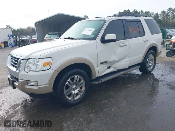 2008 Ford Explorer Eddie Bauer with VIN 1FMEU74E68UA47414, listed as a IAAI auction lot 41913886 with 135,349 mi miles. Bid and sale history available at carsss.com. Image 2.