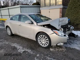 2012 Buick Regal Premium 1 with VIN 2G4GS5EK5C9110452, listed as a Copart auction lot 42721105 with 76,986 mi miles and Clean Title. Bid and sale history available at carsss.com. Image 4.