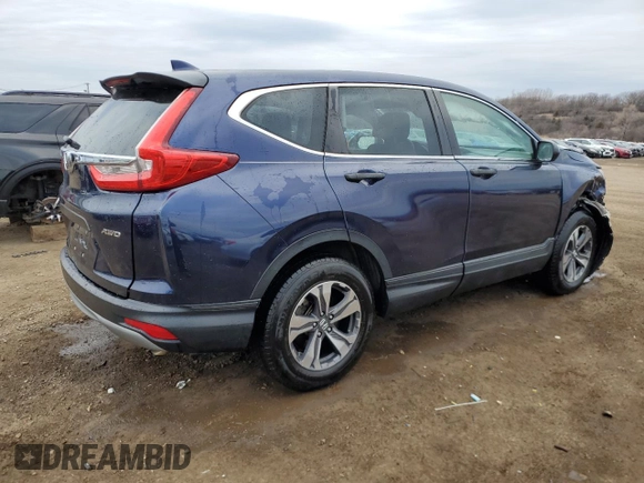 2018 Honda CR-V LX with VIN 2HKRW6H37JH209618, listed as a Copart auction lot 47320465 with 73,604 mi miles and Salvage Title. Bid and sale history available at carsss.com. Image 3.