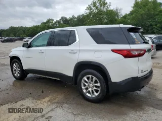 2020 Chevrolet Traverse LS with VIN 1GNEVFKW6LJ141687, listed as a Copart auction lot 58945845 with 112,249 mi miles and Salvage title. Bid and sale history available at DreamBid. Image 2.