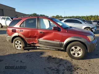 2005 Kia Sorento LX with VIN KNDJD733755363798, listed as a Copart auction lot 80643854 with 178,843 mi miles and Salvage Title. Bid and sale history available at carsss.com. Image 4.