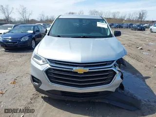 2018 Chevrolet Traverse LS with VIN 1GNERFKW7JJ107758, listed as a IAAI auction lot 41948191 with 91,032 mi miles. Bid and sale history available at carsss.com. Image 11.