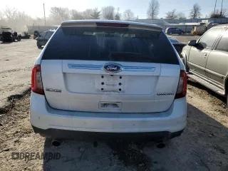 2011 Ford Edge Limited with VIN 2FMDK3KC2BBA27136, listed as a Copart auction lot 44351874 with 156,187 mi miles and Salvage Title. Bid and sale history available at carsss.com. Image 6.