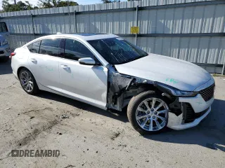 2022 Cadillac CT5 Luxury with VIN 1G6DW5RK7N0121118, listed as a Copart auction lot 78267973 with 32,015 mi miles. Bid and sale history available at carsss.com. Image 4.