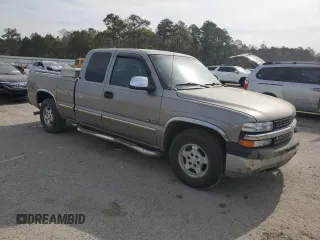 2002 Chevrolet Silverado 1500 LT with VIN 2GCEC19T521120397, listed as a Copart auction lot 49968895 with 249,152 mi miles and Salvage Title. Bid and sale history available at carsss.com. Image 4.