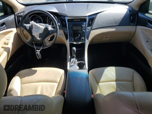 2012 Hyundai Sonata Limited with VIN 5NPEC4AC9CH497232, listed as a Copart auction lot 47660015 with 130,540 mi miles and Salvage Title. Bid and sale history available at carsss.com. Image 8.