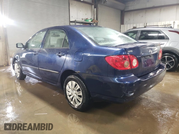 2008 Toyota Corolla CE with VIN 1NXBR32E38Z015519, listed as a Copart auction lot 52501595 with 164,796 mi miles and Salvage Title. Bid and sale history available at DreamBid. Image 2.