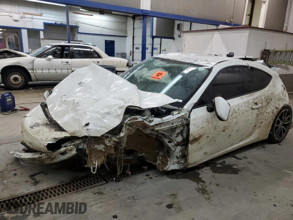 2017 Toyota 86 with VIN JF1ZNAA13H8701737, listed as a Copart auction lot 85735694 with 0 mi miles and Salvage Title. Bid and sale history available at carsss.com. Image 1.
