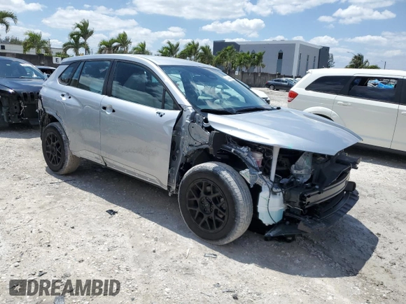 2023 Toyota Corolla Cross L with VIN 7MUAAAAG1PV044251, listed as a Copart auction lot 51794085 with 25,543 mi miles and Salvage title. Bid and sale history available at DreamBid. Image 4.