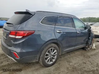 2019 Hyundai Santa Fe XL SE with VIN KM8SMDHF8KU306660, listed as a Copart auction lot 57225984 with 0 mi miles and Salvage Title. Bid and sale history available at carsss.com. Image 3.