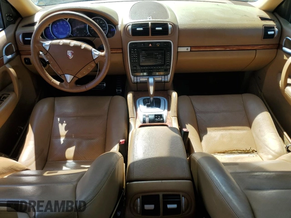 2008 Porsche Cayenne S with VIN WP1AB29P98LA49121, listed as a Copart auction lot 63865095 with 128,648 mi miles and Salvage title. Bid and sale history available at DreamBid. Image 8.