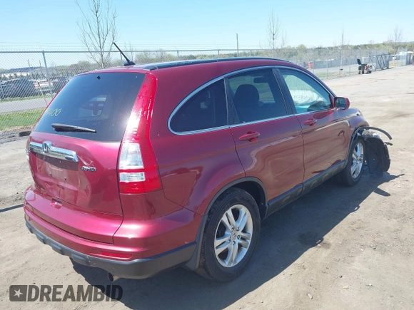 2010 Honda CR-V EX-L with VIN 5J6RE4H70AL088396, listed as a IAAI auction lot 41994400 with 111,770 mi miles and . Bid and sale history available at DreamBid. Image 4.