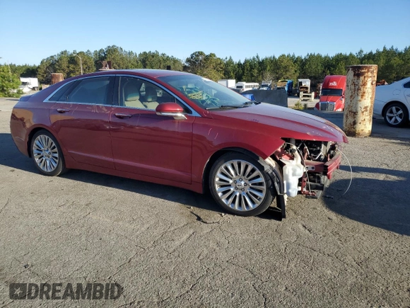 2014 Lincoln MKZ with VIN 3LN6L2G93ER819573, listed as a Copart auction lot 49719235 with 89,914 mi miles and Salvage Title. Bid and sale history available at carsss.com. Image 4.