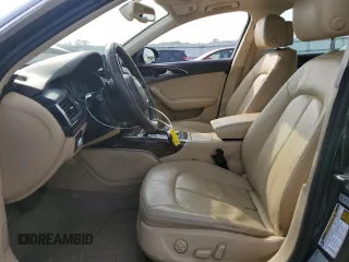 2015 Audi A6 Premium Plus with VIN WAUGFAFC5FN034951, listed as a Copart auction lot 58916435 with 121,560 mi miles and Clean title. Bid and sale history available at DreamBid. Image 7.