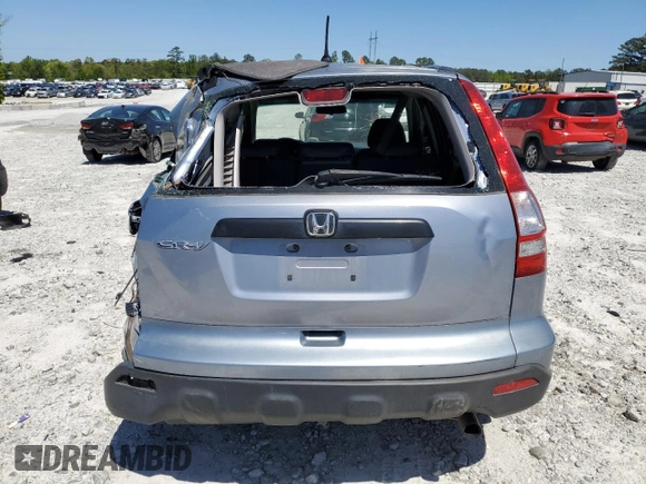 2009 Honda CR-V LX with VIN JHLRE48379C017858, listed as a Copart auction lot 53301165 with 158,113 mi miles and Salvage Title. Bid and sale history available at carsss.com. Image 6.