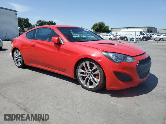 2013 Hyundai Genesis Coupe Premium z VIN KMHHT6KD7DU112883, wystawiony jako Copart lot #57590735 z przebiegiem 104 226 mil mil oraz Szkody całkowita. Historia ofert i sprzedaży dostępna na DreamBid. Obrazek 4.