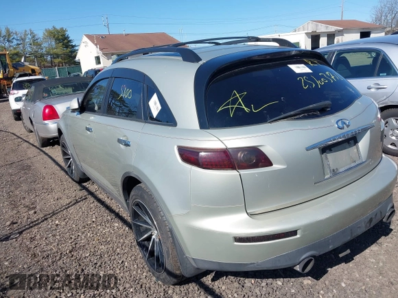 2007 Infiniti FX with VIN JNRAS08W07X200692, listed as a IAAI auction lot 42004217 with Not provided miles and . Bid and sale history available at DreamBid. Image 3.