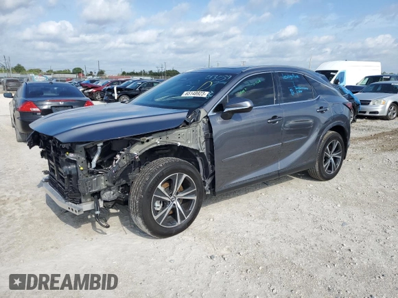2023 Lexus RX with VIN 2T2BBMCAXPC013039, listed as a Copart auction lot 65148923 with 0 mi miles. Bid and sale history available at carsss.com. Image 1.