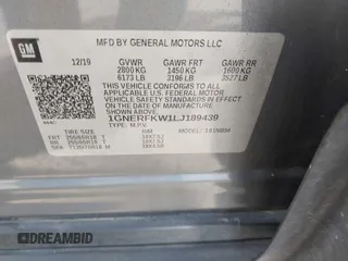 2020 Chevrolet Traverse LS with VIN 1GNERFKW1LJ189439, listed as a IAAI auction lot 42160909 with 102,583 mi miles and . Bid and sale history available at DreamBid. Image 9.